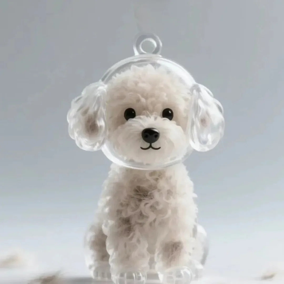 ペットメモリアルヘアキーホルダー