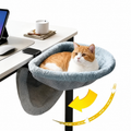 デスク取り付け式キャットベッド