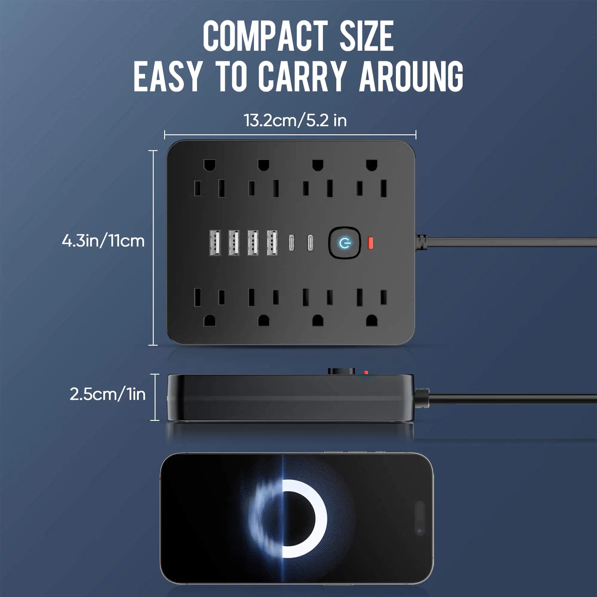 14in1 マルチ電源タップ