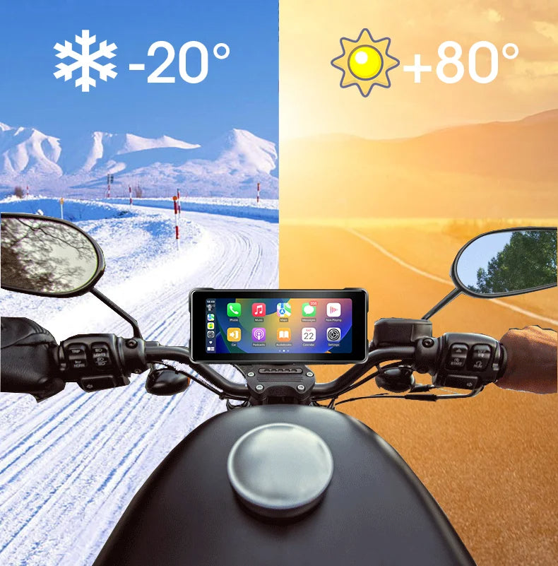 バイク用7インチスマートディスプレイ