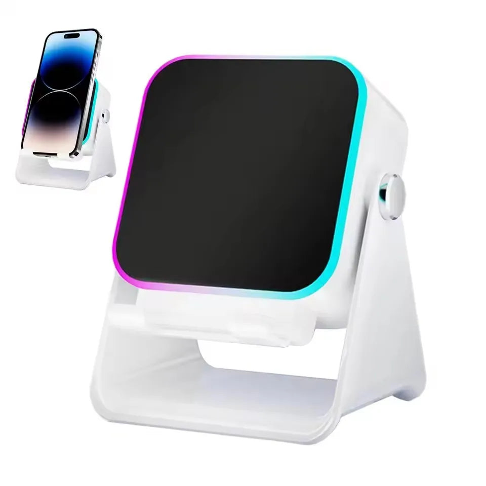 5in1ワイヤレススピーカー | Bluetooth・スマホスタンド・LED搭載