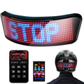 バイクヘルメット用プログラマブルLEDディスプレイ