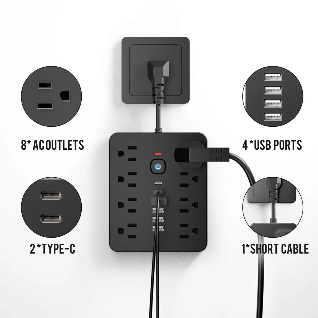 14in1 マルチ電源タップ